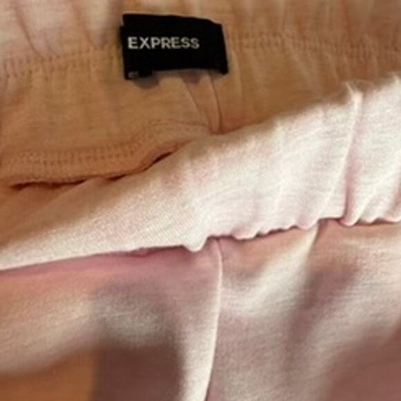 EXPRESS Women's Cargo Jogger Pants (EX007162) Pink Medium New NWT - Picture 7 of 8